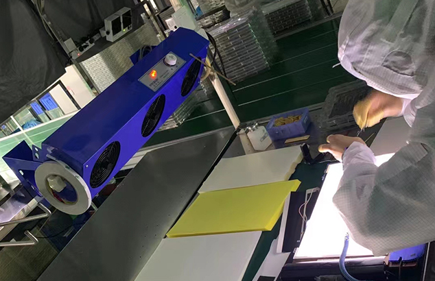 生产车间离子风机安装实例